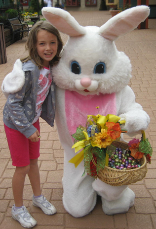Catch the Easter Bunny at The Christmas Place!