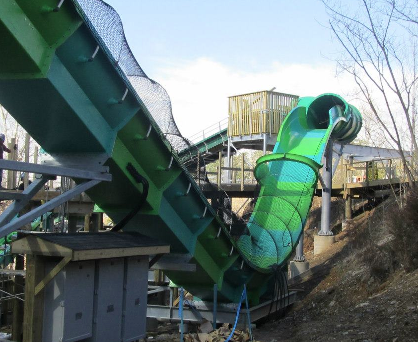 Dollywood’s River Rush Almost Complete!