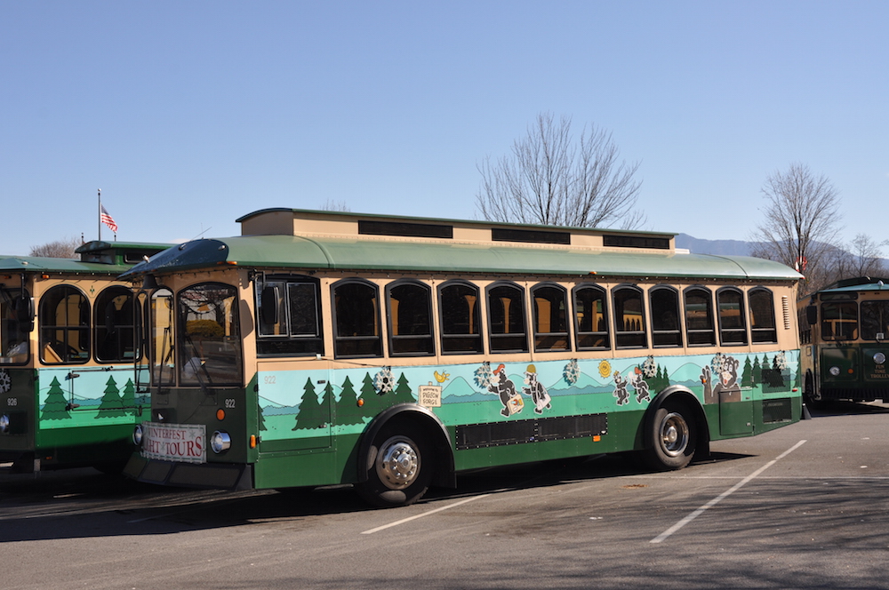 Pigeon Forge Trolley Bus